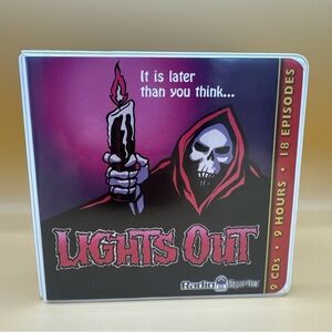 Lights Out: It is Later Than You Think 9 CD Set Complete - Scary Radio Stories